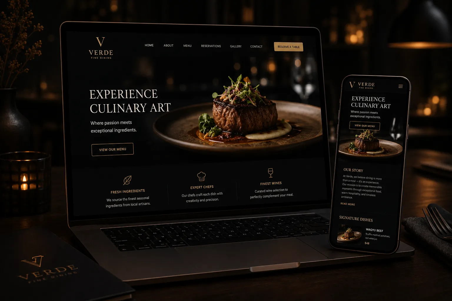 Restaurant Website